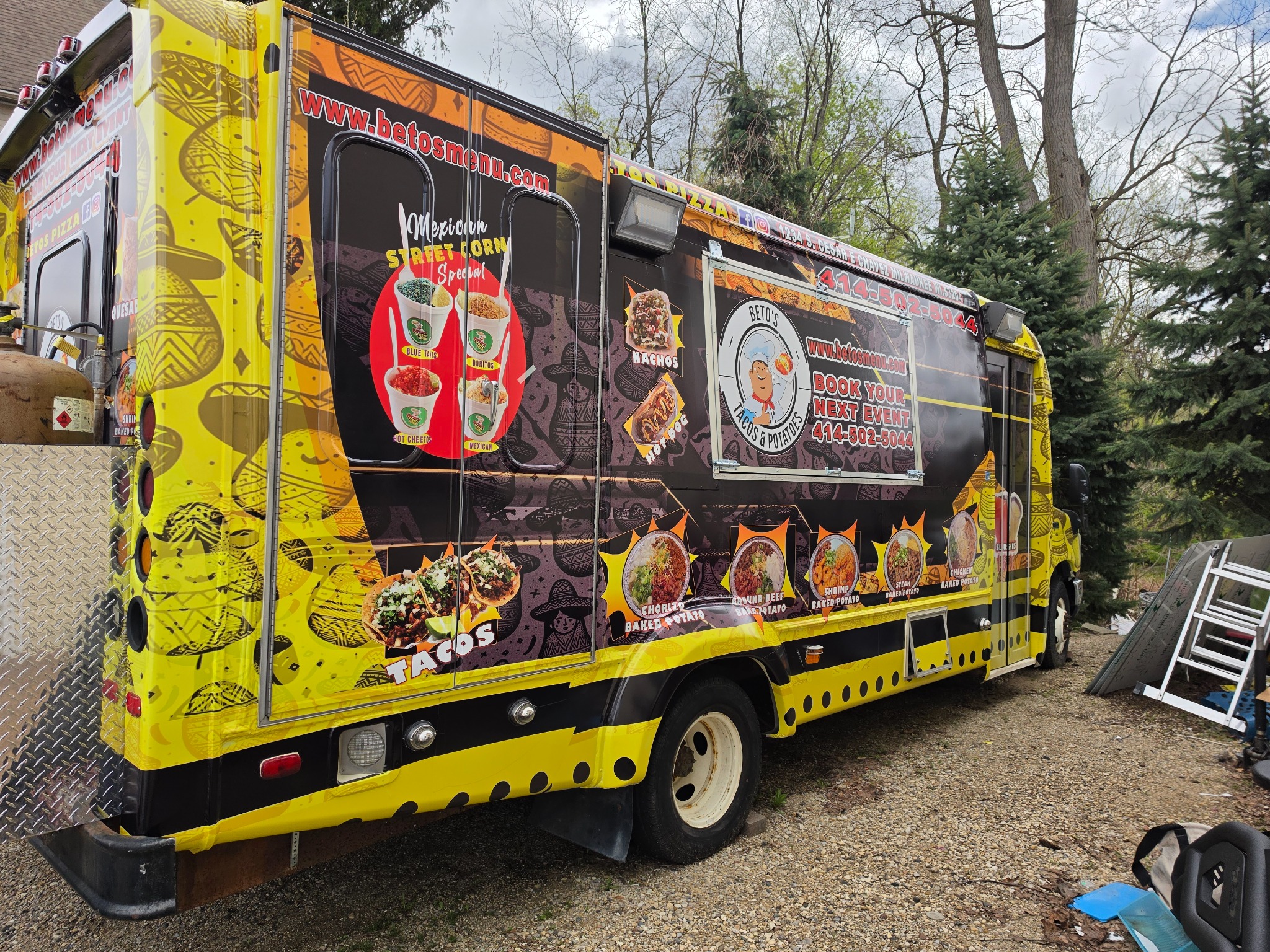 Wrap de food truck