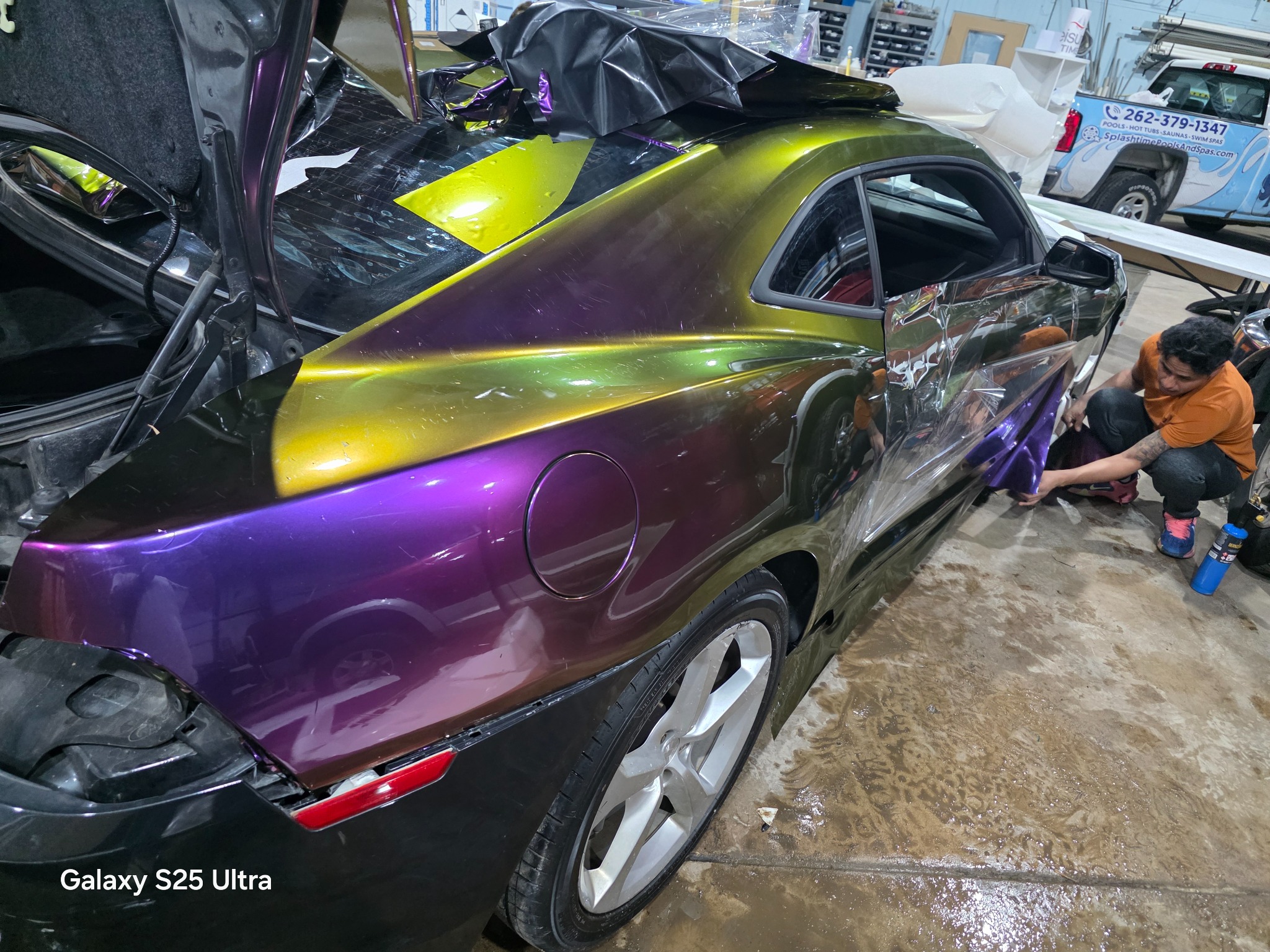 Cambio de color de automóvil